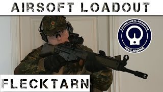 Airsoft Loadout  Varusteiden Esittely Flecktarn  Airsoft Suomi [upl. by Ssitruc]