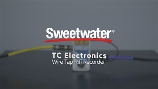 TC Electronic Wiretap Riff Recorder Pedal Demo by Sweetwater [upl. by Jojo]