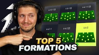 BEST FORMATIONS amp TACTICS IN FIFA 22 SO FAR [upl. by Thurston]