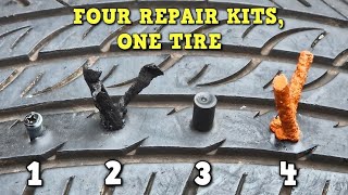 Four Repair Kits One Tire [upl. by Petronilla706]