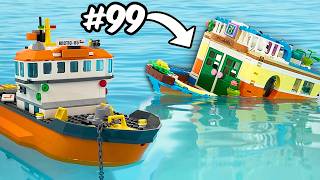 I Tested 1000 Lego Boats [upl. by Chaker]