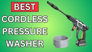 6 Best Cordless Pressure Washers 2024 Reviews and Buying Guide [upl. by Suivatra]