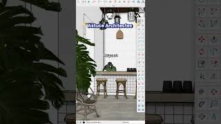 Meubles arrondis sur Sketchup  loutil Arc  sketchup sketchuptutorial architecture [upl. by Codel731]