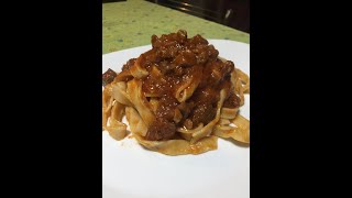 Ragù di cinghiale  come togliere il sapore forte della carne di cinghiale [upl. by Modesta]