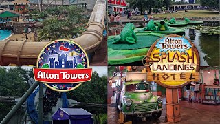 Alton Towers Splash Landings Hotel and Waterpark 2022 [upl. by Atiekal]