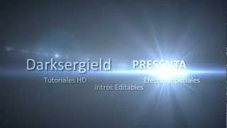 Intro Lens Flare  Editable Template Sony Vegas HD [upl. by Elleivap]