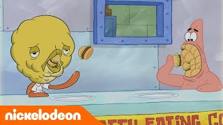 SpongeBob Schwammkopf  Goldene Momente  Der KrabbenburgerWettbewerb  Nickelodeon Deutschland [upl. by Perdita466]