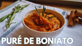 Puré de Boniato Cremoso Receta Thanksgiving [upl. by Peadar]