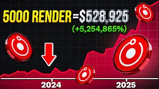 How Much Will 5000 RENDER Be Worth By 2025 Render Price Prediction [upl. by Kciredor129]