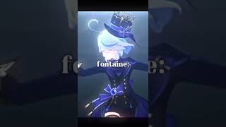 fontaine or natlan edit genshinimpact fypシ゚ genshinimpactedit anime [upl. by Porty]