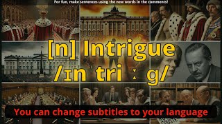 n Intrigue meaning with 5 examples [upl. by Sullivan105]