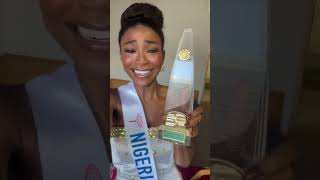 Perpetual Ukadike becomes first African to win Missology Choice Award pulseviral missinternational [upl. by Yul234]