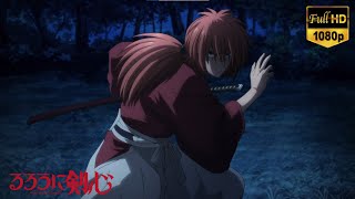 Hitokiri Battousai vs Jinei  Full fight  Rurouni Kenshin 2023 Episode 7 [upl. by Kempe]