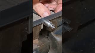 Making a counterbore from carbon steel in the home workshop [upl. by Ative]