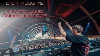 MYSTERYLAND X ONDER DE RADAR DIØN TOUR  VLOG 2 [upl. by Breech]