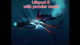 Lifepod 6 PDA with Prowler Theme Song  Subnautica [upl. by Gian348]