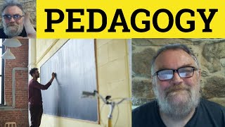 🔵 Pedagogue Meaning  Pedagogy Definition  Pedagogical Pronunciation  Pedagog Pedagogue Pedagogy [upl. by Ielirol367]