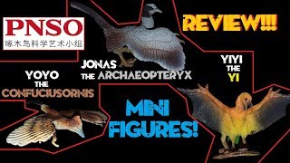 PNSO Mini Figures Review 12 Yi Confuciusornis amp Archaeopteryx [upl. by Stace204]