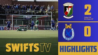 EXTENDED HIGHLIGHTS  Glentoran 20 Dungannon Swifts 121024 [upl. by Maurey45]