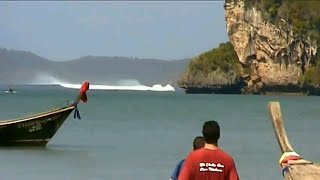 Tsunami in Krabi Railay Bay in 26dec2004 video by Tourist description👇 [upl. by Yttisahc]