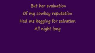 Save a Horse Ride a Cowboy Lyrics [upl. by Kalasky]