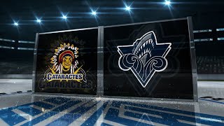 261 Shawinigan Cataractes 3 Rimouski Océanic 0  07 12 2023 [upl. by Llenrup]