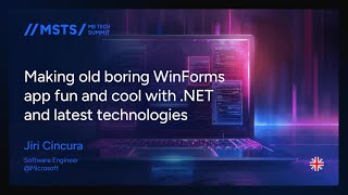 Jiri Cincura  Making old boring WinForms app fun and cool with NET and latest technologies [upl. by Toffey]