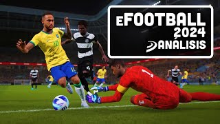 El FÚTBOL de KONAMI MEJORA ¿SUFICIENTE para recordar a PES  ANÁLISIS eFOOTBALL 2024 [upl. by Eruza]