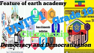 Grade 10 citizenship Unit 1 part 2 13 institutionalizing democracy [upl. by Sivahc]