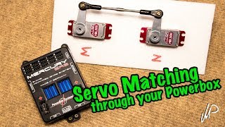 SERVO MATCHING Tutorial  For all PowerboxSystems [upl. by Atsiuqal]