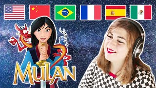 ❇️REACCIÓN MULAN Hombres de Acción Un hombre haré de ti❇️ En varios idiomas⚠️Muy divertida⚠️ [upl. by Oznole]