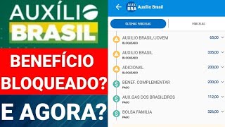 AUXÍLIO BRASIL BLOQUEADO NO CAIXA TEM APÓS O SAQUE NÃO VOU MAIS RECEBER O BENEFÍCIO [upl. by Airehtfele220]