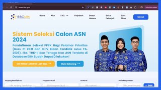 CARA CEK JUMLAH PELAMAR FORMASI CPNS [upl. by Ciardap]