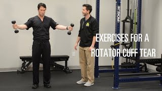 Exercises for a rotator cuff tear to help you recover quickly [upl. by Etnohc742]