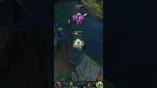 I AM THE RIVER KING leaguetiktok leagueoflegends league noarmwhatley tahmkench shorts [upl. by Nosydam]