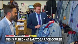 Men’s fashion trends for Saratoga Race Course [upl. by Hausmann742]