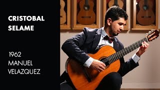 Tarregas quotOremusquot played by Cristobal Selame on a 1962 Manuel Velazquez [upl. by Cassandra]