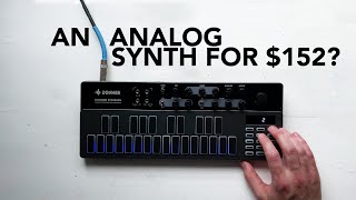 Donner B1 A 303style analog synth for 130 [upl. by Caughey]