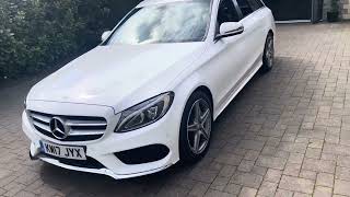 2017 Mercedes C220d AMG Line Estate [upl. by Munsey834]