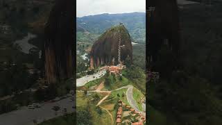 Guatapé Rock Colombia travel felineadventures nature shorts [upl. by Chilson]