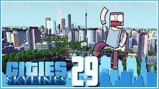 Cities Skylines  Ep29  100K Waterpooies [upl. by Harbison]