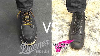 RED WING VS DANNER Which is Americas Favorite Boot [upl. by Zetrauq]