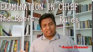 EXAMINATION IN CHIEF  The Basic Rules [upl. by Daniella]