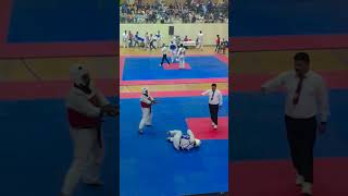 Over 87 kg mans all india university taekwondo in gndu amritsar tkd taekwondo trending explore [upl. by Iuqcaj]