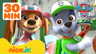 PAW Patrols Rockys Garage Compilation 6  Nick Jr [upl. by Cointon973]