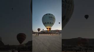 Hot air balloon in turkeyreeltravel trendingnature shorts shortsfeed [upl. by Gant]