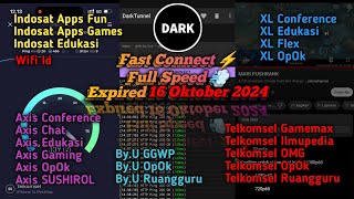 Update Config Darktunnel Terbaru 10 Oktober All Operator [upl. by Sanger]