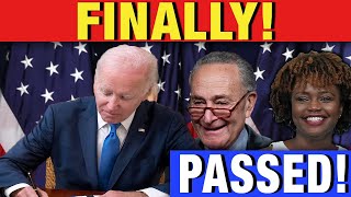 SIGNED BIDEN BILL Social Security Increases  TikTok Ban Passed  National Security Supplemental [upl. by Adnhoj]