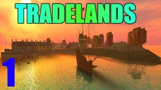 THE LARGEST GAME IN ROBLOX  Tradelands Ep 1 Buried Treasure Event [upl. by Allerie]