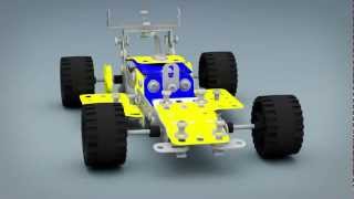 Erector Set Car3ds Max Old Version [upl. by Pietra294]